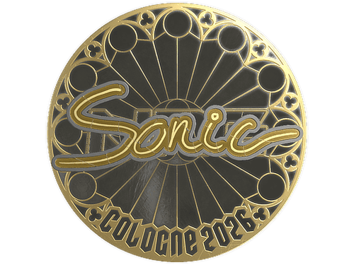 Sticker | Sonic (Gold) | Cologne 2026