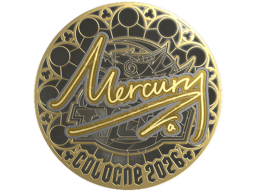 Sticker | Mercury (Gold) | Cologne 2026