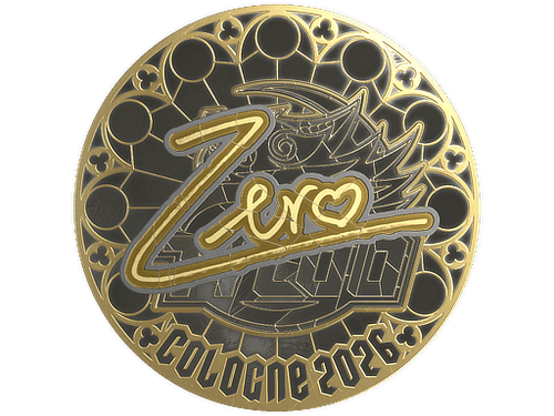 Sticker | Zero (Gold) | Cologne 2026