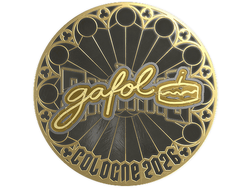 Sticker | gafolo (Gold) | Cologne 2026