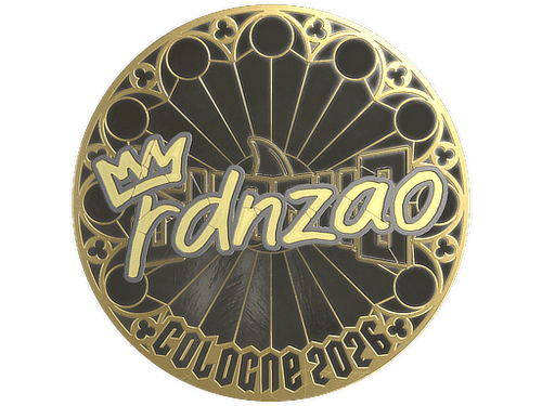 Sticker | rdnzao (Gold) | Cologne 2026