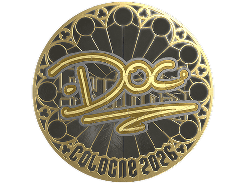 Sticker | doc (Gold) | Cologne 2026