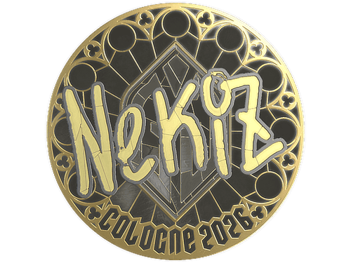 Sticker | NEKiZ (Gold) | Cologne 2026