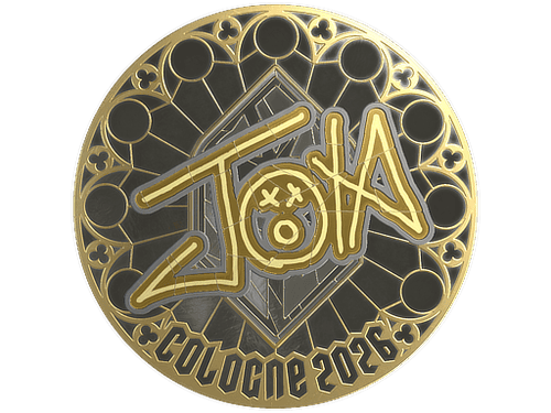 Sticker | JOTA (Gold) | Cologne 2026