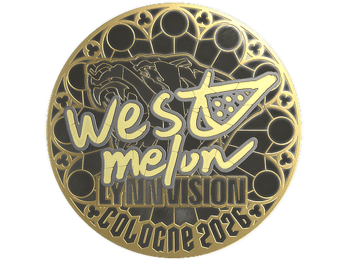 Sticker | westmelon (Gold) | Cologne 2026