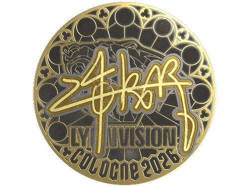 Sticker | z4KR (Gold) | Cologne 2026