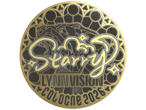 Sticker | Starry (Gold) | Cologne 2026