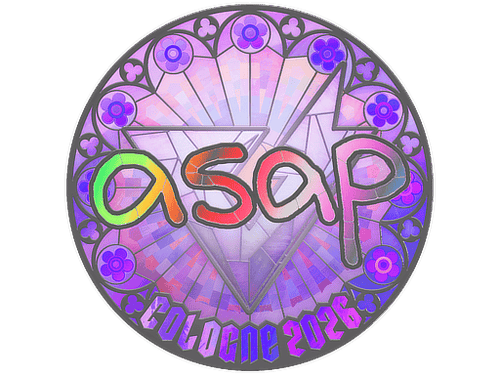 Sticker | asap (Holo) | Cologne 2026