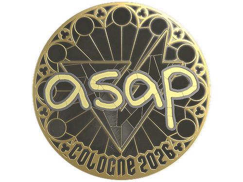 Sticker | asap (Gold) | Cologne 2026