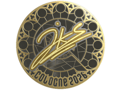 Sticker | jks (Gold) | Cologne 2026
