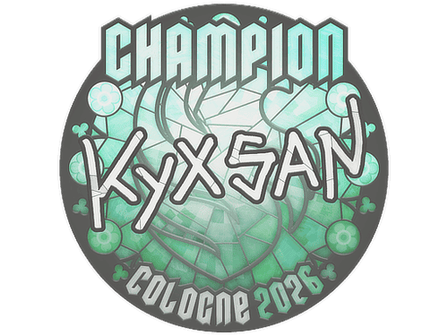 Sticker | kyxsan (Champion) | Cologne 2026