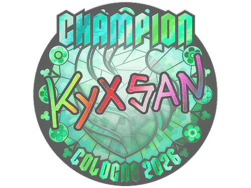 Sticker | kyxsan (Holo, Champion) | Cologne 2026