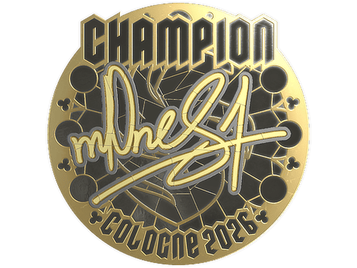 Sticker | m0NESY (Gold, Champion) | Cologne 2026