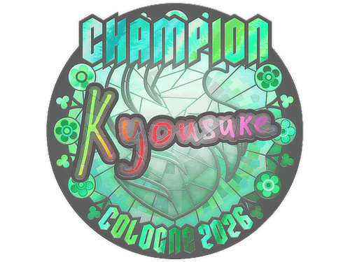Sticker | kyousuke (Holo, Champion) | Cologne 2026