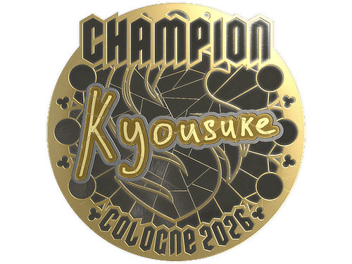 Sticker | kyousuke (Gold, Champion) | Cologne 2026