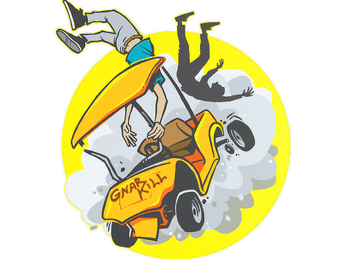 Sticker | Golf Cart