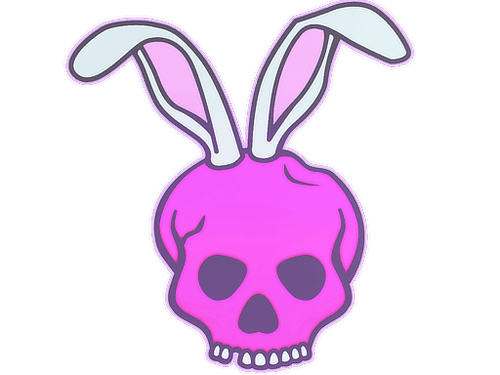 Sticker | Skull Bunny