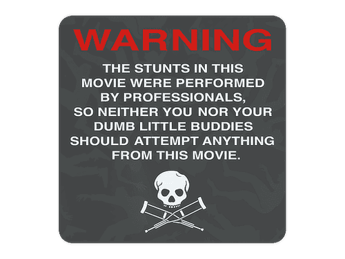 Sticker | WARNING