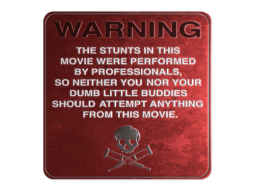 Sticker | WARNING (Foil)