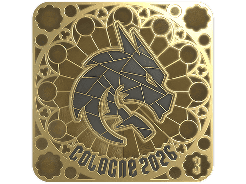 Sticker | Team Spirit (Gold, Ranked) | Cologne 2026