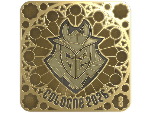 Sticker | G2 esports (Gold, Ranked) | Cologne 2026