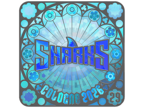 Sticker | Sharks Esports (Holo, Ranked) | Cologne 2026