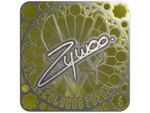 Sticker | ZywOo (Foil, Ranked) | Cologne 2026