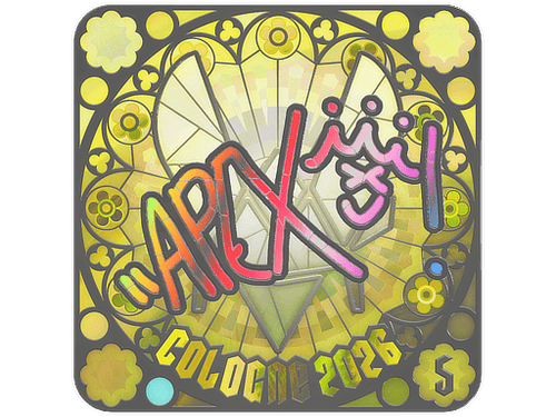 Sticker | apEX (Holo, Ranked) | Cologne 2026