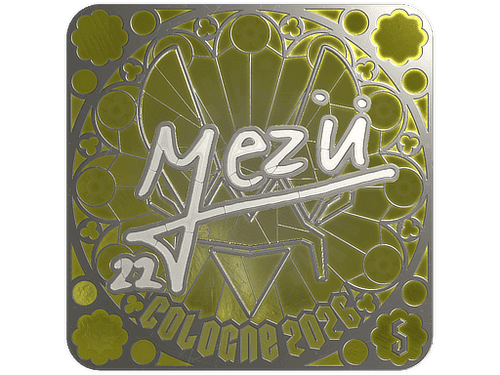 Sticker | mezii (Foil, Ranked) | Cologne 2026