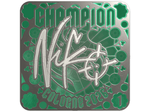 Sticker | NiKo (Foil, Ranked) | Cologne 2026