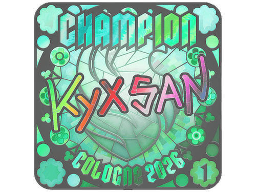 Sticker | kyxsan (Holo, Ranked) | Cologne 2026