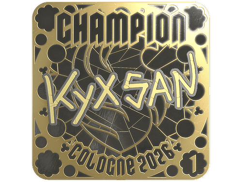 Sticker | kyxsan (Gold, Ranked) | Cologne 2026