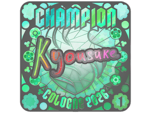 Sticker | kyousuke (Holo, Ranked) | Cologne 2026