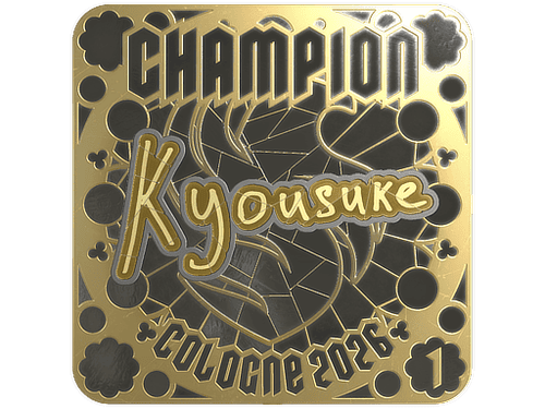 Sticker | kyousuke (Gold, Ranked) | Cologne 2026