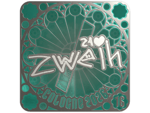 Sticker | zweih (Foil, Ranked) | Cologne 2026