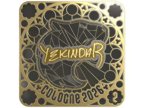 Sticker | YEKINDAR (Gold, Ranked) | Cologne 2026