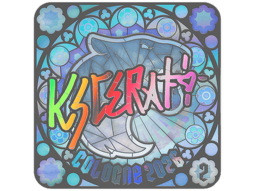 Sticker | KSCERATO (Holo, Ranked) | Cologne 2026