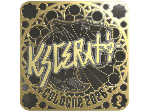 Sticker | KSCERATO (Gold, Ranked) | Cologne 2026