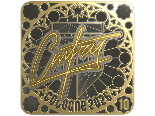 Sticker | cmtry (Gold, Ranked) | Cologne 2026