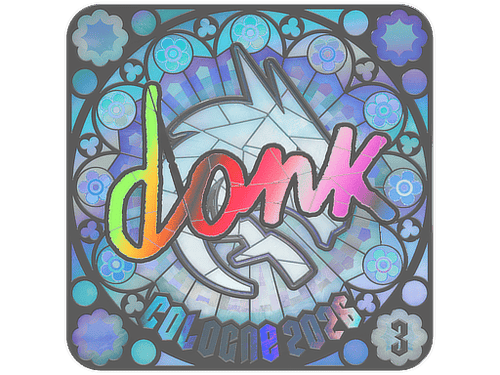 Sticker | donk (Holo, Ranked) | Cologne 2026