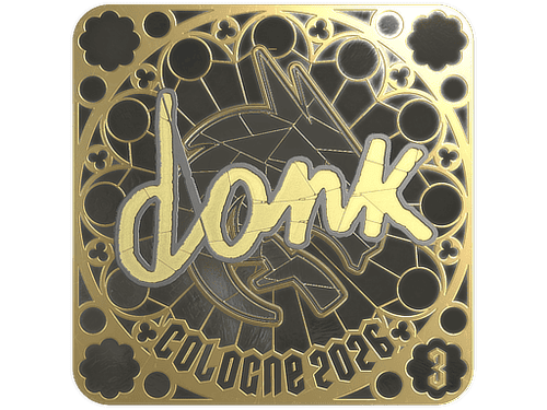 Sticker | donk (Gold, Ranked) | Cologne 2026