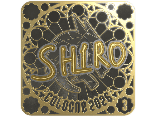 Sticker | sh1ro (Gold, Ranked) | Cologne 2026