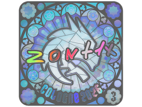 Sticker | zont1x (Holo, Ranked) | Cologne 2026