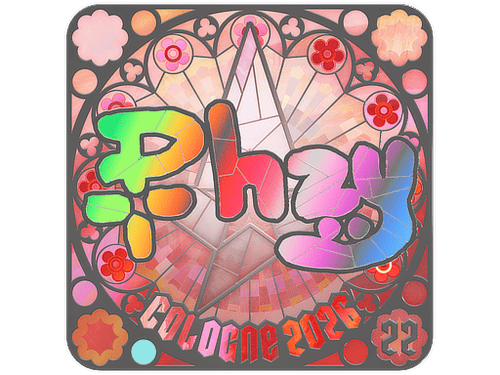 Sticker | phzy (Holo, Ranked) | Cologne 2026