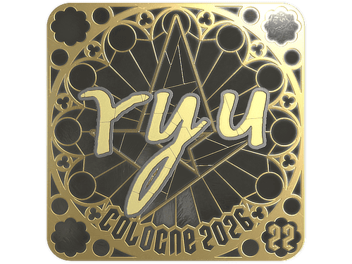 Sticker | ryu (Gold, Ranked) | Cologne 2026