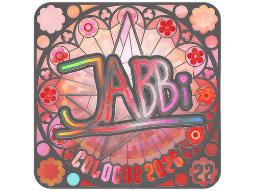 Sticker | jabbi (Holo, Ranked) | Cologne 2026