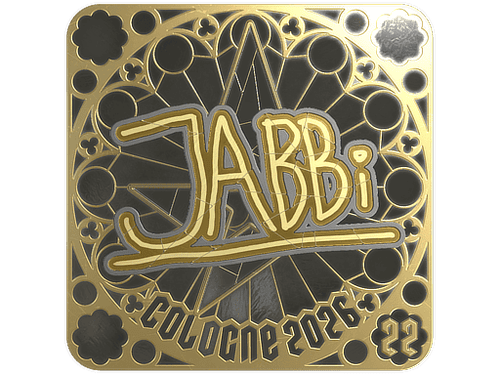 Sticker | jabbi (Gold, Ranked) | Cologne 2026