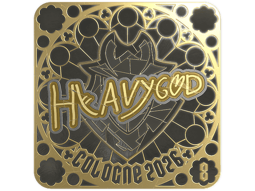 Sticker | Heavygod (Gold, Ranked) | Cologne 2026