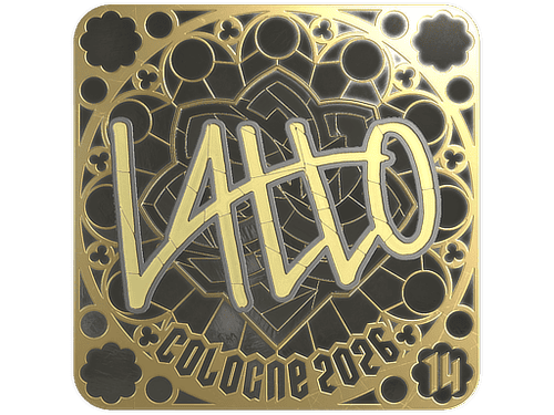 Sticker | latto (Gold, Ranked) | Cologne 2026