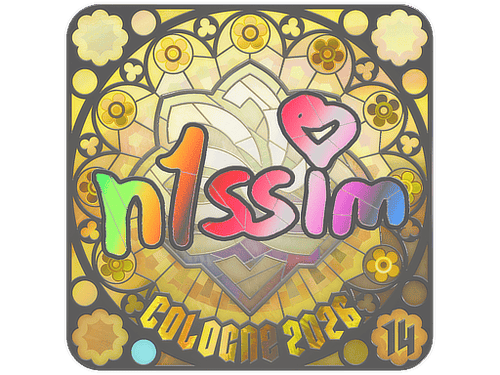 Sticker | n1ssim (Holo, Ranked) | Cologne 2026